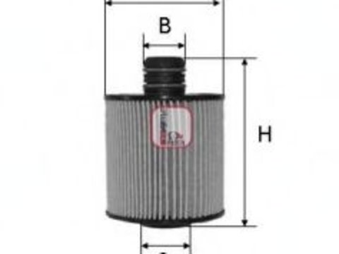 Filtru ulei LANCIA MUSA (350) (2004 - 2012) SOFIMA S 5083 PE piesa NOUA