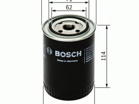 Filtru ulei LAND ROVER DISCOVERY Mk II (LJ, LT) (1998 - 2004) Bosch 0 451 104 014