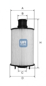 Filtru ulei # Land rover Lr4 2009 2010 2011 2012 2013 2014 2015 2016 2017 2018 2019 2020 2021 2022 2023 2024 2025 # 25 073 02 # UFI