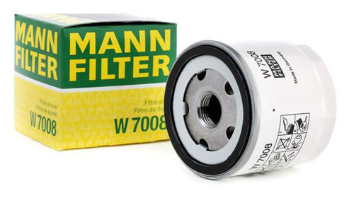 Filtru ulei Mann Filter Ford Focus 4 2018→ W7008