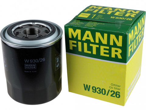 Filtru Ulei Mann Filter Kia Carnival 2 1999-2007 W930/26