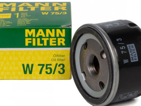 Filtru ulei Mann Filter Renault Espace 4 2002→ W75/3