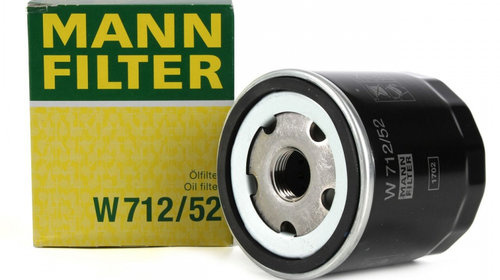 Filtru ulei Mann Filter Seat Altea XL 2006→ W712/52