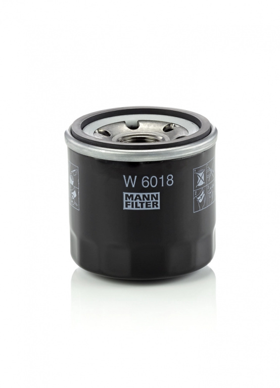 Filtru ulei MANN-FILTER W 6018 pentru MAZDA 2 hatchback (DL, DJ) 2014-2025