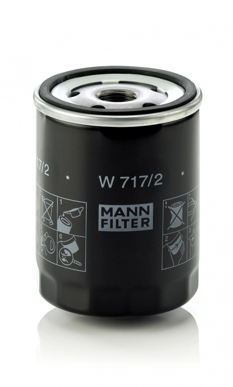 Filtru ulei MANN-FILTER W717/2 model ALFA ROMEO GI