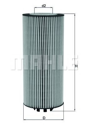Filtru ulei MERCEDES-BENZ AROCS (2013 - 2016) MAHL