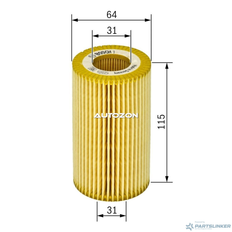 Filtru ulei MERCEDES-BENZ Clasa G SUV (W463) ( 09.1989 - ...) BOSCH 1457429116