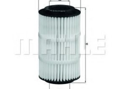 Filtru ulei MERCEDES-BENZ M-CLASS (W164) (2005 - 2020) MAHLE ORIGINAL OX 345/7D