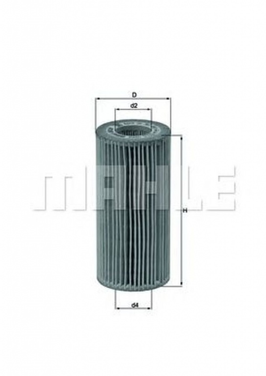 Filtru ulei MERCEDES-BENZ S-CLASS cupe C216 MAHLE ORIGINAL OX383D