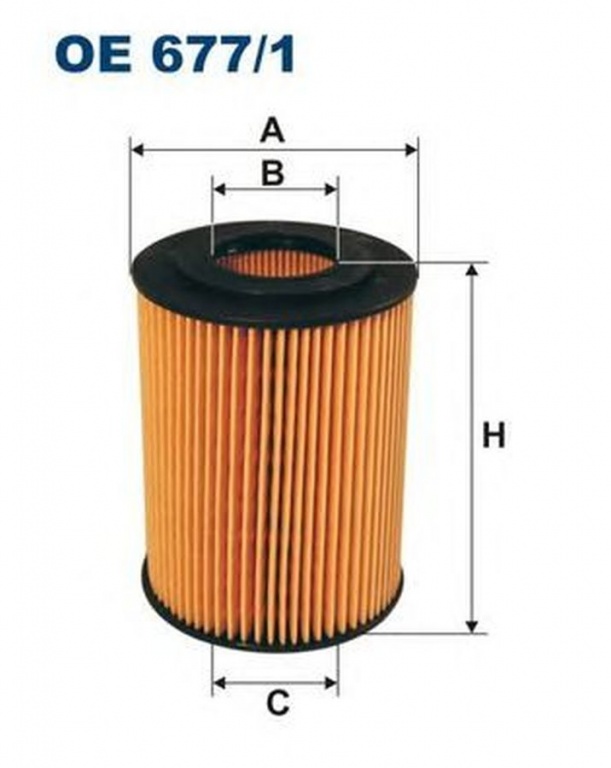 Filtru ulei MERCEDES-BENZ VIANO W639 FILTRON OE6771