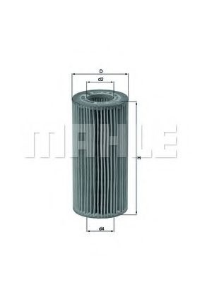 Filtru ulei MERCEDES S-CLASS Cupe (C216) (2006 - 2013) KNECHT OX 383D piesa NOUA