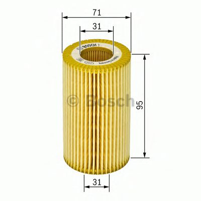 Filtru ulei MERCEDES VIANO (W639) (2003 - 2016) Bosch F 026 407 008