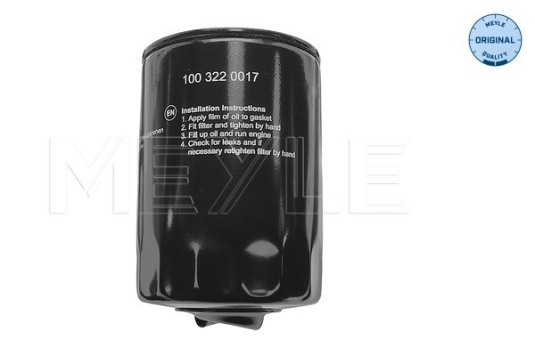 Filtru ulei MEYLE 100 322 0017 pentru AUDI A6 C5 (4B2) 1997-2005