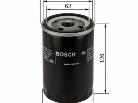 Filtru ulei MITSUBISHI L 200 (KB_T, KA_T) (2004 - 2016) Bosch 0 986 452 042