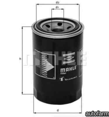 Filtru ulei NISSAN PATROL GR II Wagon Y61 KNECHT OC 273