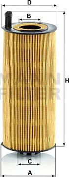 Filtru ulei Oil filter cartridge with seal MERCEDE