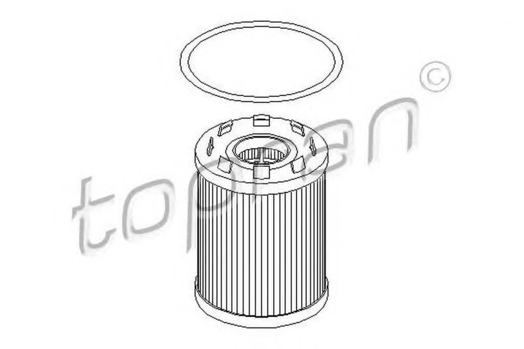 Filtru ulei OPEL AGILA A H00 TOPRAN 206963