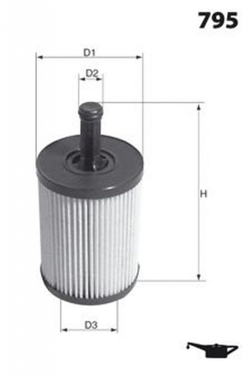 Filtru ulei OPEL ASTRA G cupe F07 LUCAS FILTERS LFOE231