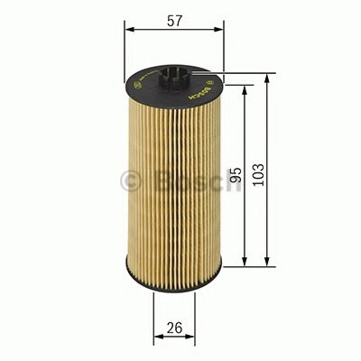 Filtru ulei OPEL ASTRA G Hatchback (F48, F08) (1998 - 2009) BOSCH F 026 407 006 piesa NOUA