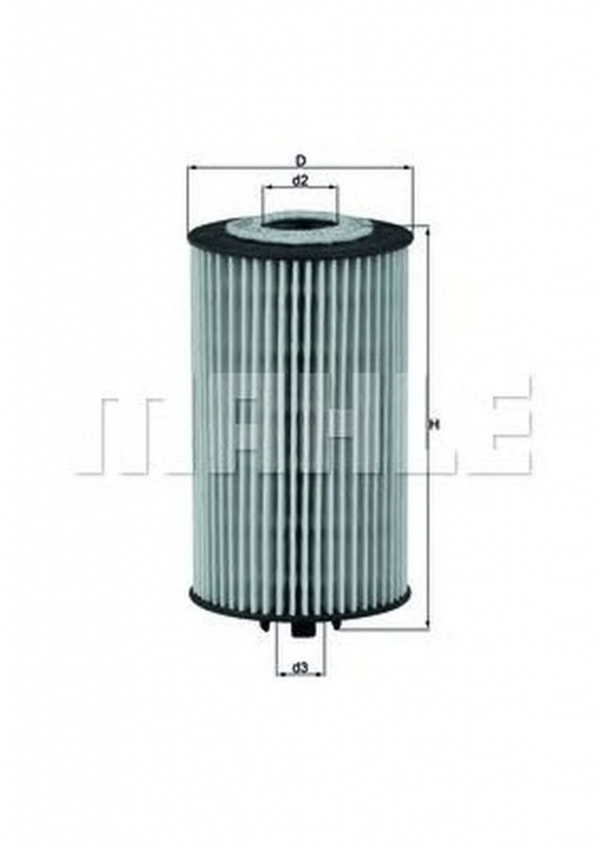 Filtru ulei OPEL ASTRA H L48 MAHLE ORIGINAL OX401D