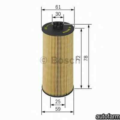 Filtru ulei OPEL OMEGA B (25_, 26_, 27_) BOSCH 1 457 429 178