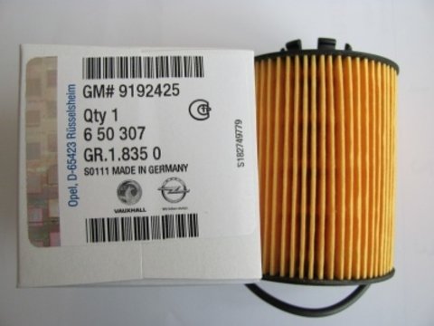 Filtru ulei original opel astra g,astra h,corsa c,corsa d,meriva