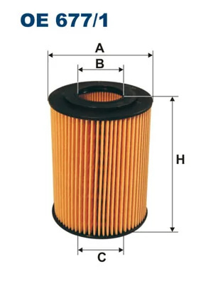 Filtru ulei pentru MERCEDES-BENZ C-CLASS (W203) 2005-2007