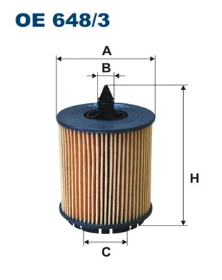 Filtru ulei pentru PONTIAC SOLSTICE Cabriolet 2005-2009