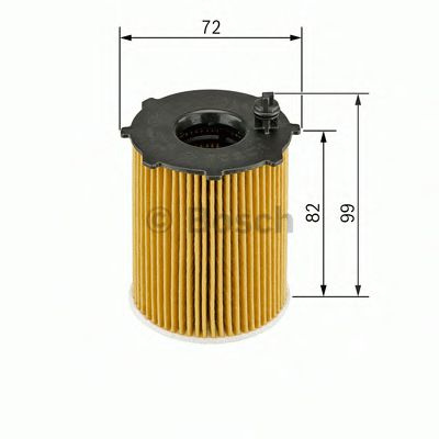 Filtru ulei PEUGEOT 107 (2005 - 2016) BOSCH 1 457 