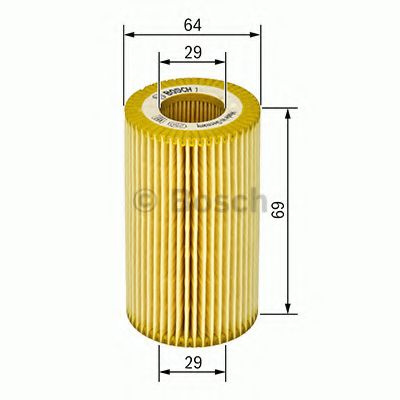 Filtru ulei PEUGEOT 308 (4A_, 4C_) (2007 - 2016) BOSCH 1 457 429 249