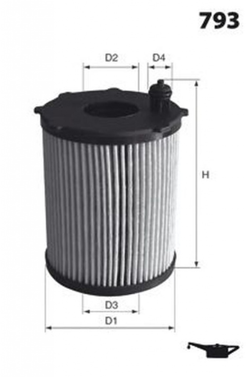 Filtru ulei PEUGEOT 5008 LUCAS FILTERS LFOE233Z