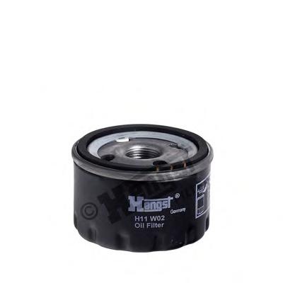 Filtru ulei RENAULT EXTRA caroserie (F40_, G40_), RENAULT CLIO (B/C57_, 5/357_), RENAULT LAGUNA I I (B56_, 556_) - HENGST FILTER H11W02