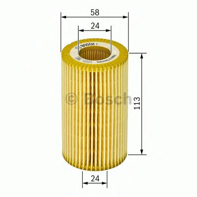 Filtru ulei RENAULT KOLEOS (HY_) (2008 - 2016) Bosch F 026 407 014