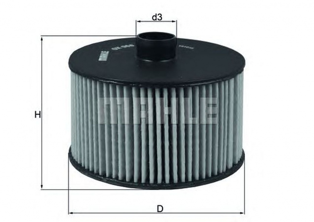 Filtru ulei RENAULT MEGANE IV MAHLE ORIGINAL OX968