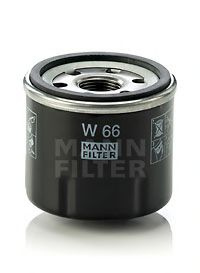 Filtru ulei RENAULT TWINGO I Van (S06_) (1993 - 2016) MANN-FILTER W 66