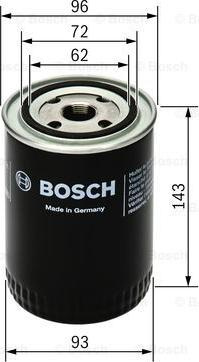 Filtru ulei se potrivește. IVECO DAILY V CITROEN JUMPER II FIAT DUCATO PEUGEOT BOXER MITSUBISHI CANTER FB7 FB8 FE7 FE8 VII 2.3D- IVECO DAILY V, Camion de gunoi, 09.2011 - 02.2014 BOSCH F 026 407 083