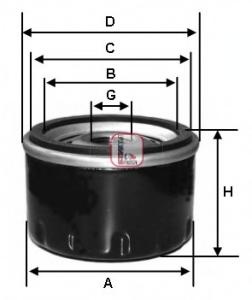 Filtru ulei SEAT RONDA (022A), TOYOTA COROLLA limuzina (_E8_), TOYOTA T18 hatchback (_E7_, T18) - SOFIMA S 1600 R