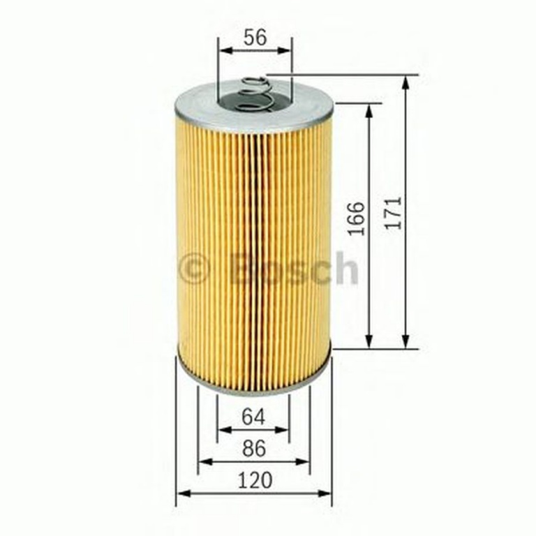 Filtru ulei SETRA Series 200 BOSCH 1457429735