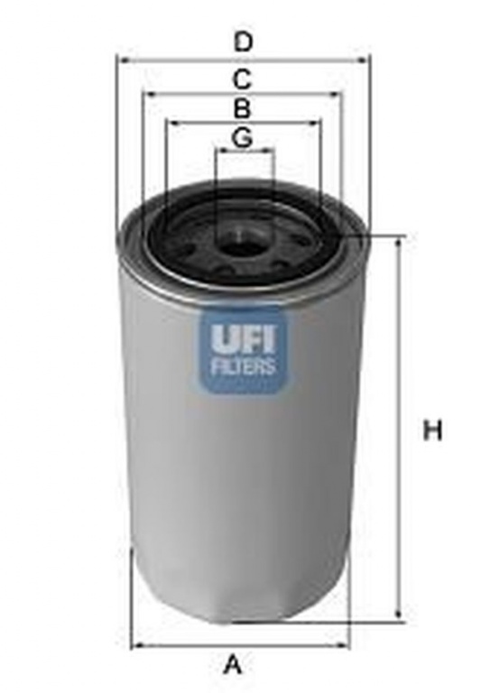 Filtru ulei SKODA OCTAVIA 1Z3 UFI 23.436.00