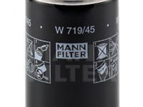 Filtru ulei SKODA OCTAVIA 2 Combi (1Z5) (2004 - 2013) MANN-FILTER W 719/45