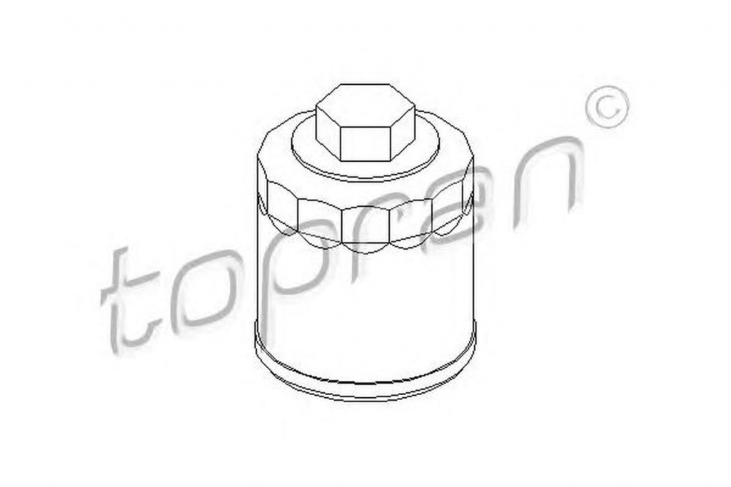 Filtru ulei SKODA OCTAVIA Combi 1U5 TOPRAN 107694