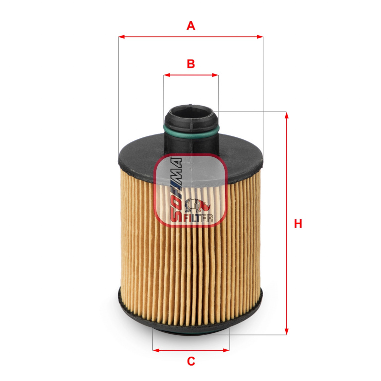 Filtru ulei SOFIMA S5061PE compatibil cu FIAT TIPO