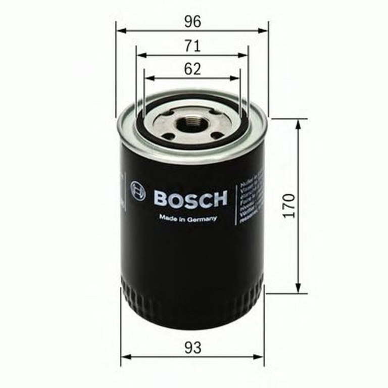 Filtru ulei TEMSA AVENUE BOSCH F026407057