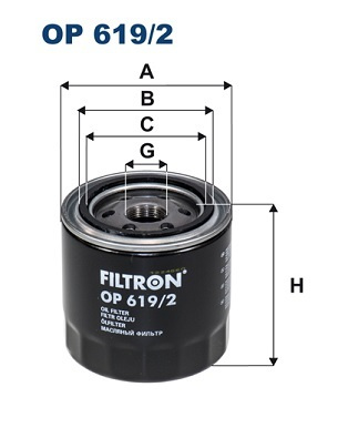 Filtru ulei # Toyota Previa 2001 2002 2003 2004 2005 2006 # OP619 2 # FILTRON