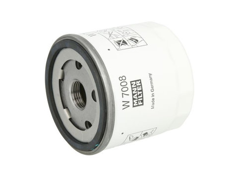 FILTRU ULEI VOLVO V40 Cross Country (526) T4 GTDi 180cp MANN-FILTER W 7008 2012 2013 2014 2015 2016