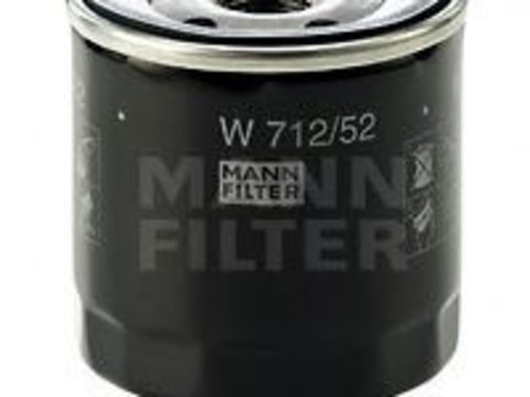 Filtru ulei VW FOX (5Z1, 5Z3) (2003 - 2016) MANN-FILTER W 712/52