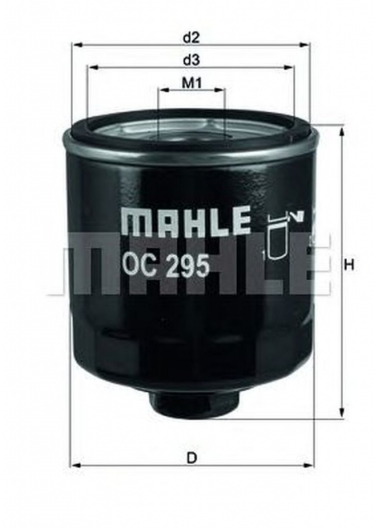 Filtru ulei VW LUPO 6X1 6E1 MAHLE ORIGINAL OC295