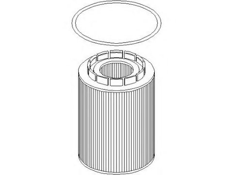 Filtru ulei VW PASSAT (3A2, 35I), VW PASSAT Variant (3A5, 35I), VW TRANSPORTER / CARAVELLE Mk IV bus (70XB, 70XC, 7DB, 7DW) - TOPRAN 107 757