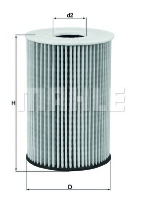 Filtru ulei VW PASSAT (3G2) (2014 - 2016) KNECHT O