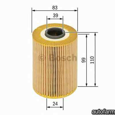 Filtru ulei VW PASSAT Variant (3B5) BOSCH 1 457 42